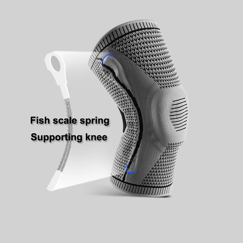 Силиконовые наколенники полноразмерный фиксатор колена средняя поддержка