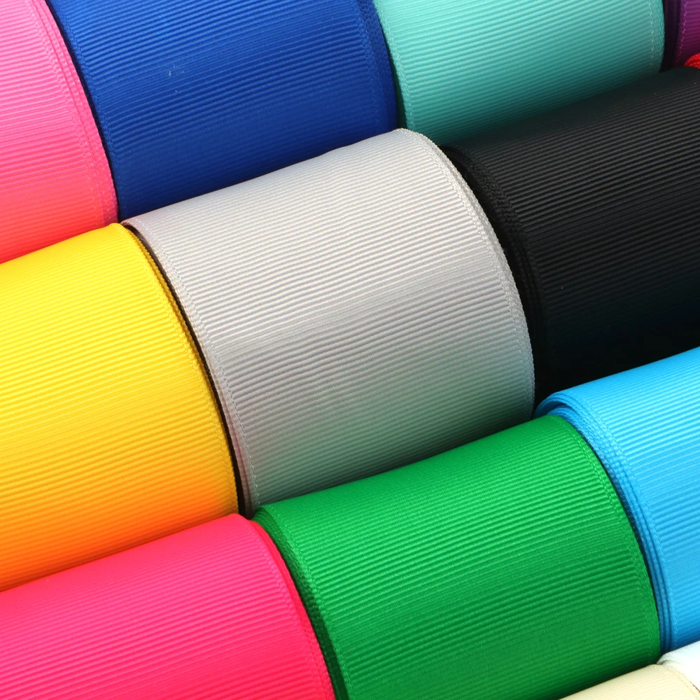 24 разных цвета s 10 ярдов 3 &quot75 мм Grosgrain ленточный тканевый светильник цветная