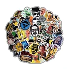 50 шт.лот, классические американские наклейки во все тяжкие, наклейки для ноутбука, автомобиля, багажа, мотоцикла, ПВХ водонепроницаемые наклейки