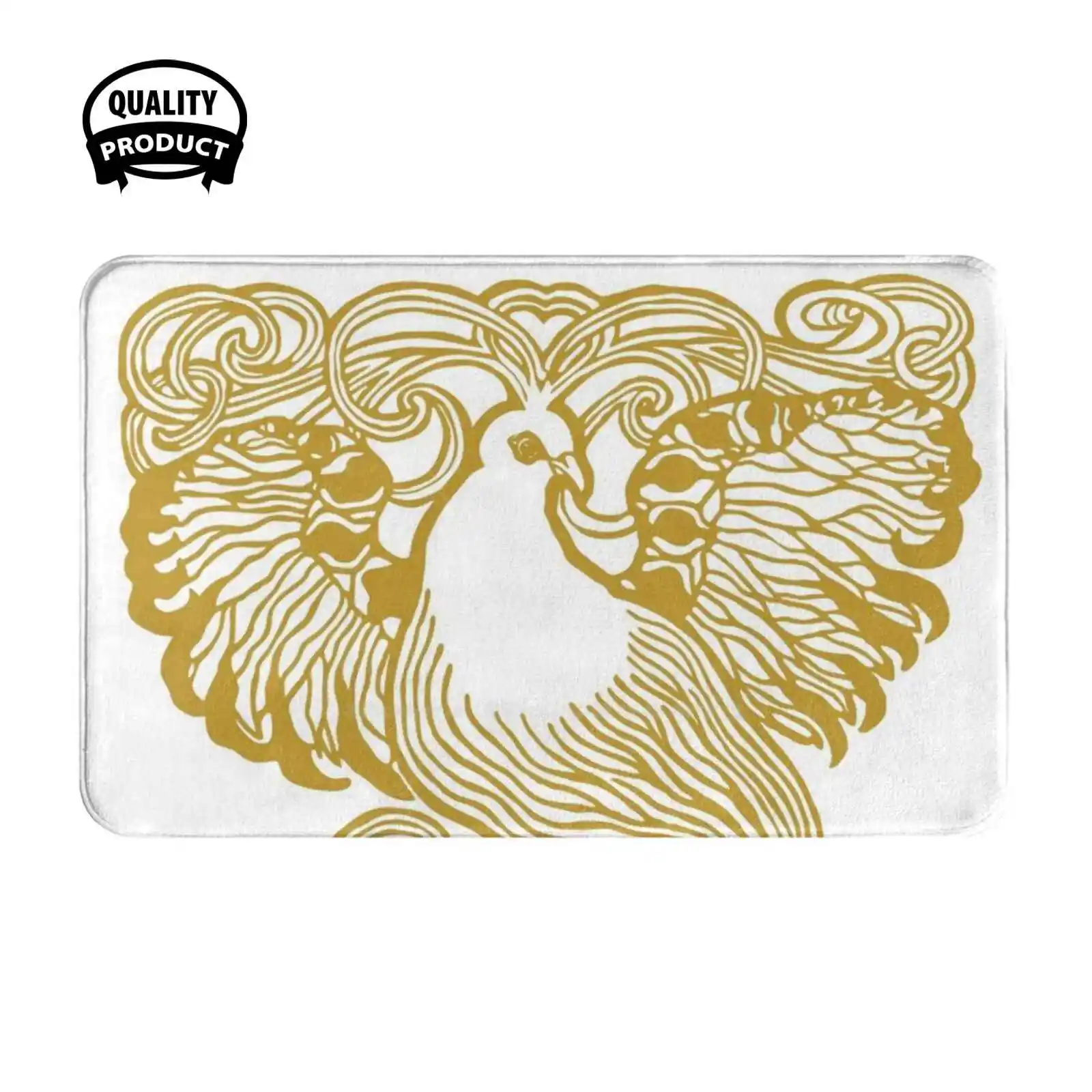 Der goldene-капучинатор Гримм м? Rchen мягкая подушка домашний Ковер Дверной коврик