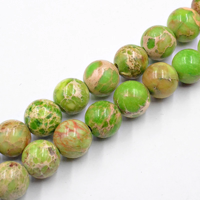 Натуральный светло зеленый Королевский морской осадок бирюзовые круглые
