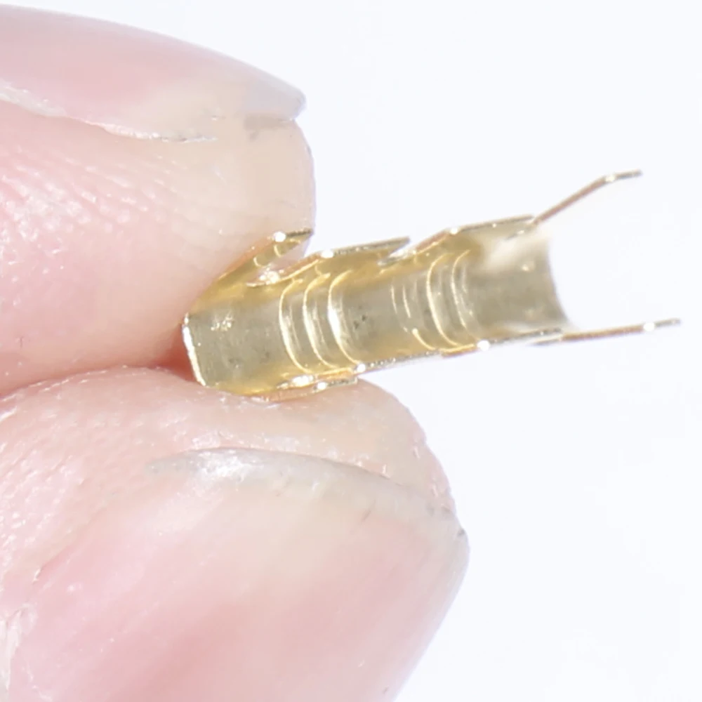 500/1000 шт. U образный терминал холодного соединителя вставок мелкими зубьями