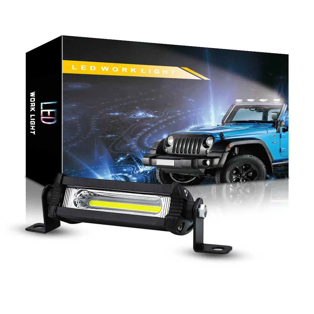 

COB LED Working Light 2200LM Headlamp Motorcycle Lamp Bead Super bright White