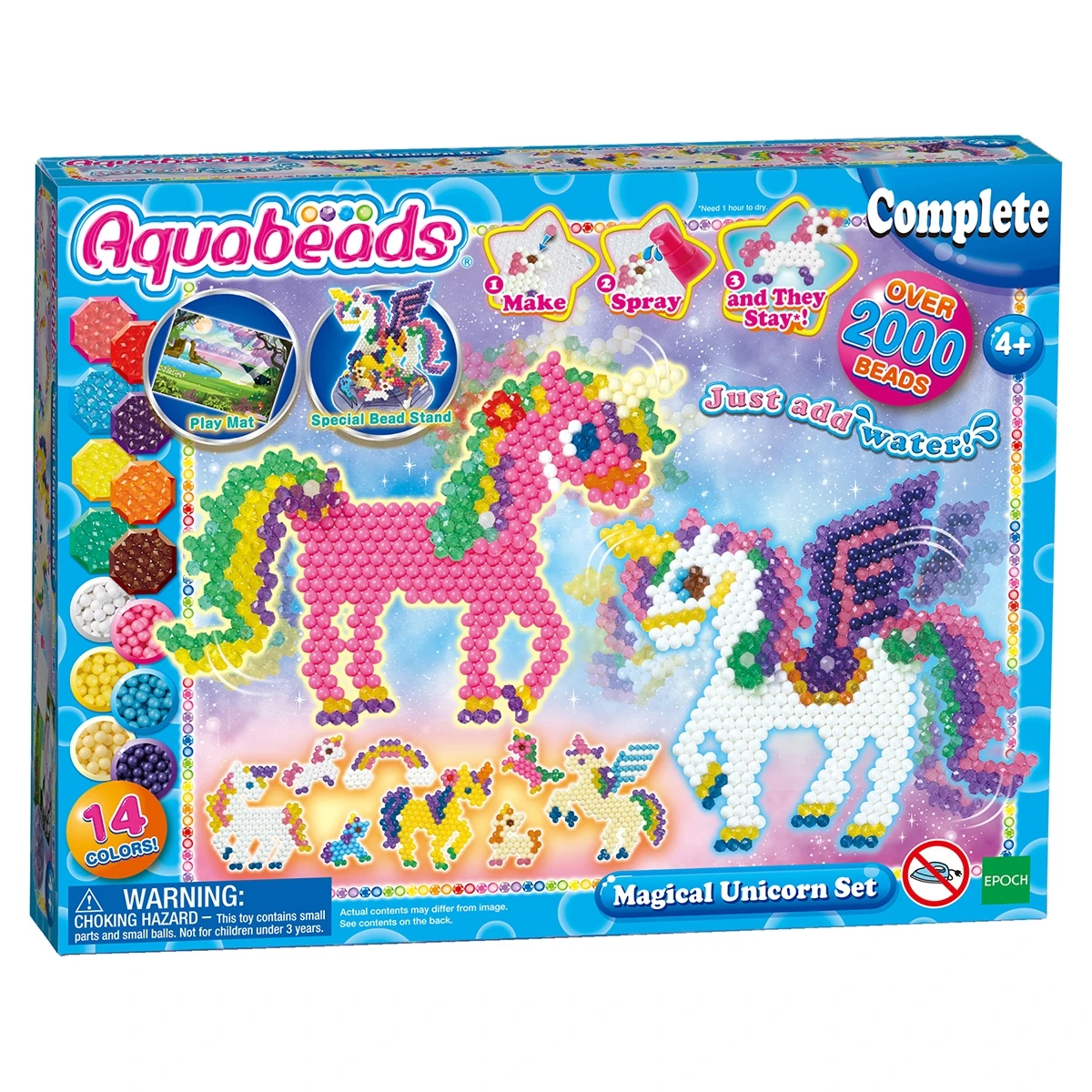 Аквабидс Бусины для воды DIY набор творчества игры с шариками 3D волшебные.