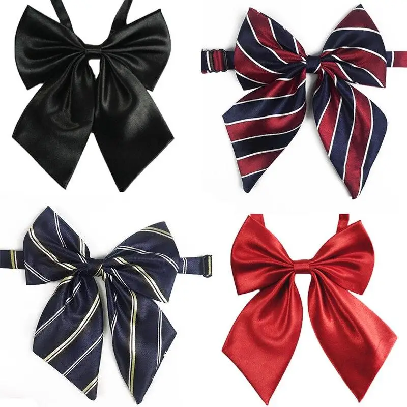 

Clearance Sale Women's Ties Casual Striped Women's Shirts Bow Tie Ladies Girl School Wedding Party Bowknot Neck Wear Ribbon Ties