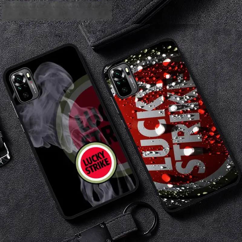 

Lucky Strikes cigarette Phone Case For Xiaomi redmi mi note 9 9a 8 8a 10 9 9s 8 8t 7 9t 10 pro max mobile bags