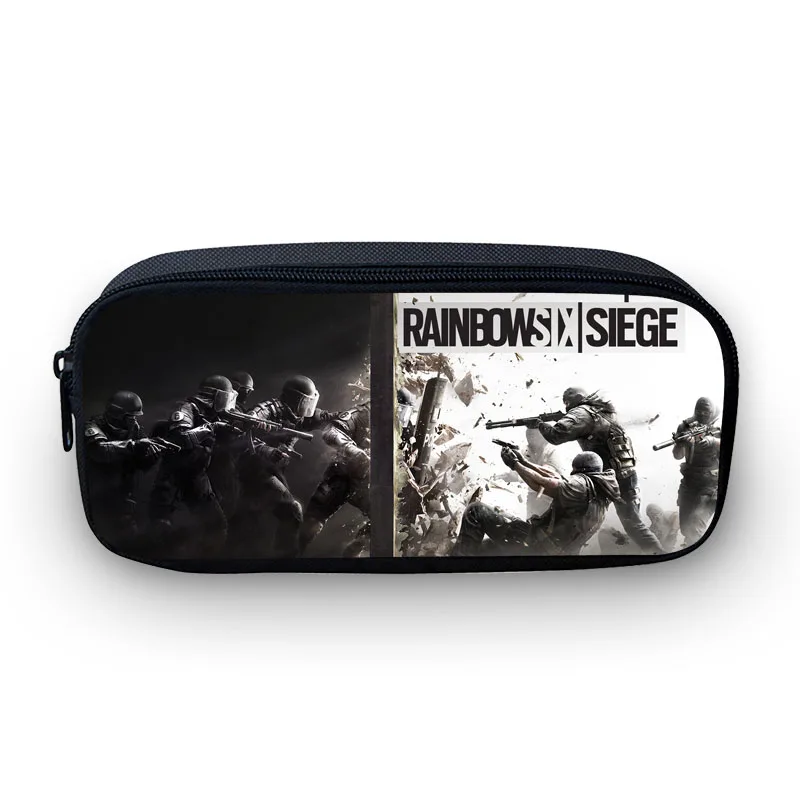 VEEVANV модный брендовый пенал Rainbow Six для мальчиков школьная канцелярская коробка