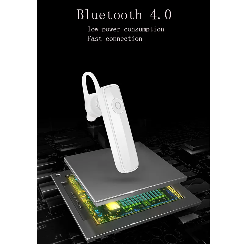 M165 Bluetooth 4 2 гарнитура беспроводные наушники Hands free петли вкладыши для спорта