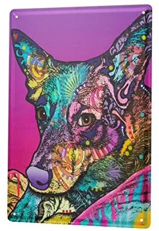 

Жестяные таблички для украшения собак