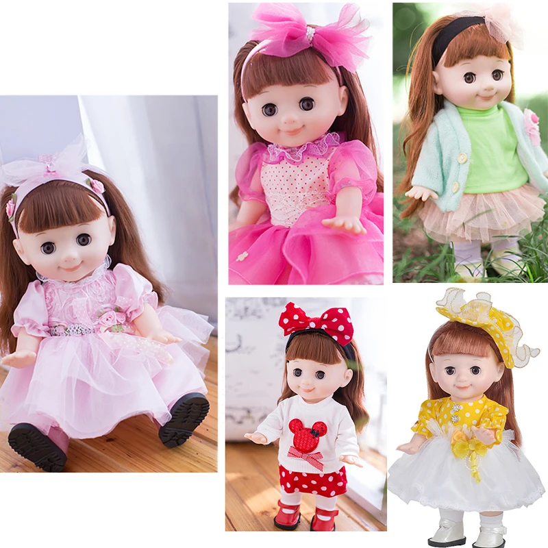 Говорящая умная кукла-девочка 32 см имитация новорожденного виниловая кукла