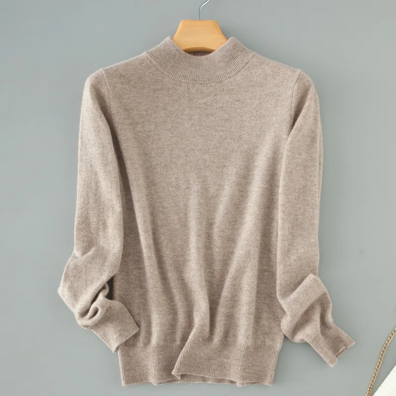 Качественный кашемировый свитер Женская водолазка женские трикотажные пуловеры