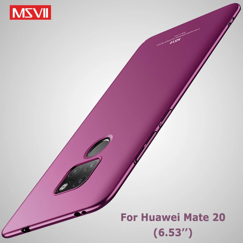 mate 20 pro case cover msvii slim matte coque for huawei mate20 lite case hard pc cover for huawei mate 20 x lite phone cases free global shipping