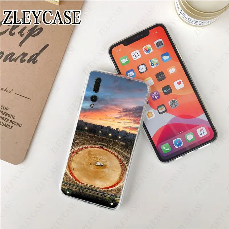 Чехол для телефона huawei P20pro p30 p20lite P40pro p10 p9plus honor 20 чехол с испанским флагом Плаза де