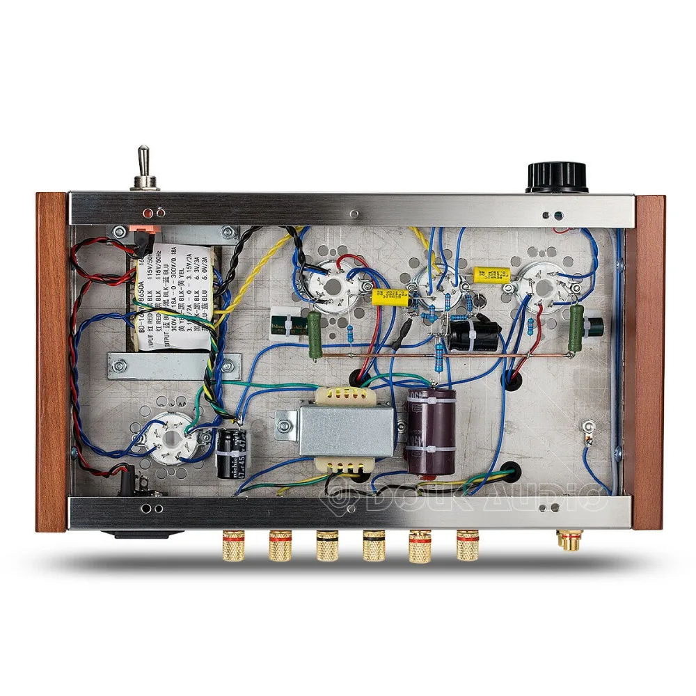 Douk Audio 6P3P усилитель клапанной трубки HiFi одноконцевый усилитель мощности класса A