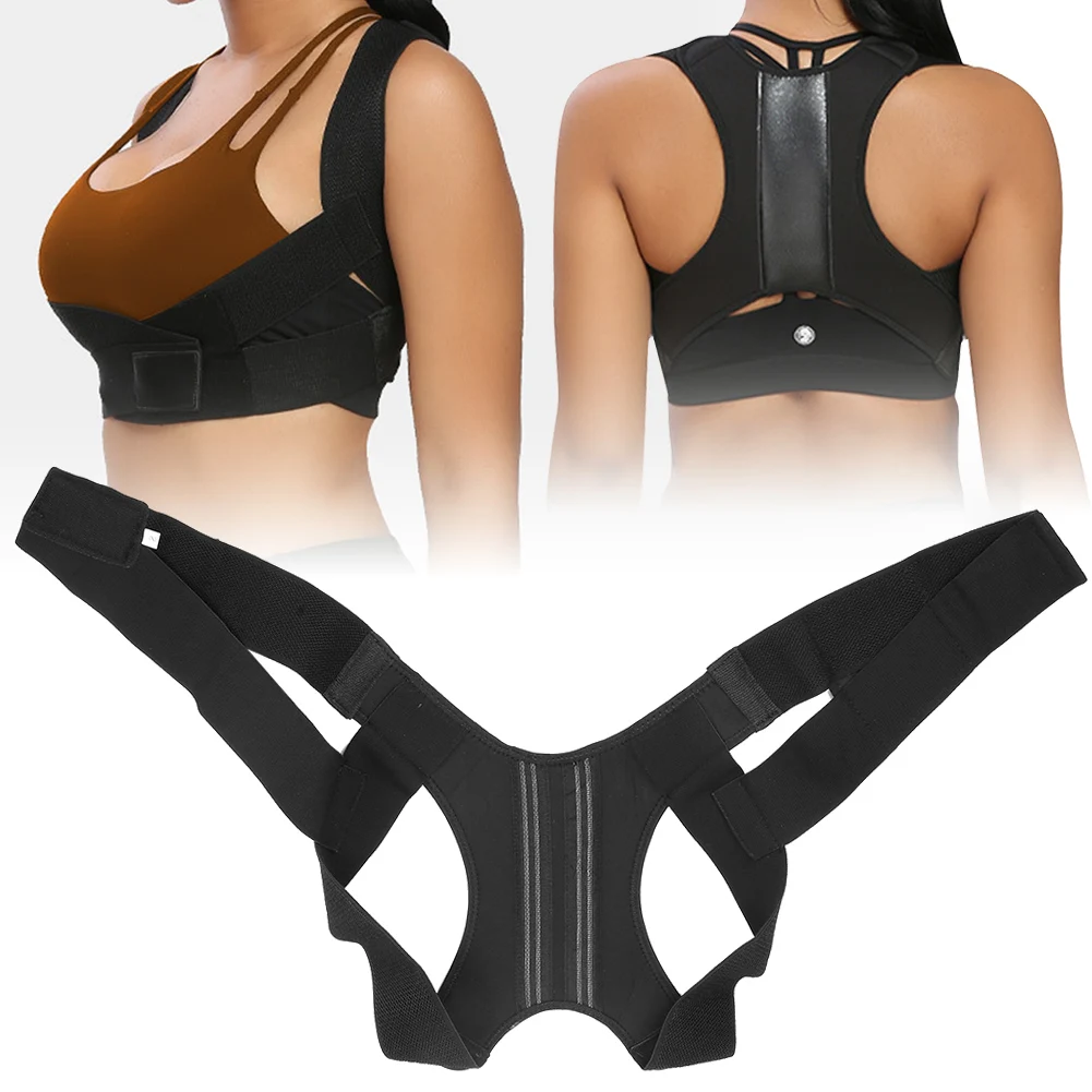 Коррекция регулируемая поддержка спины позвоночника корректор осанки бандаж