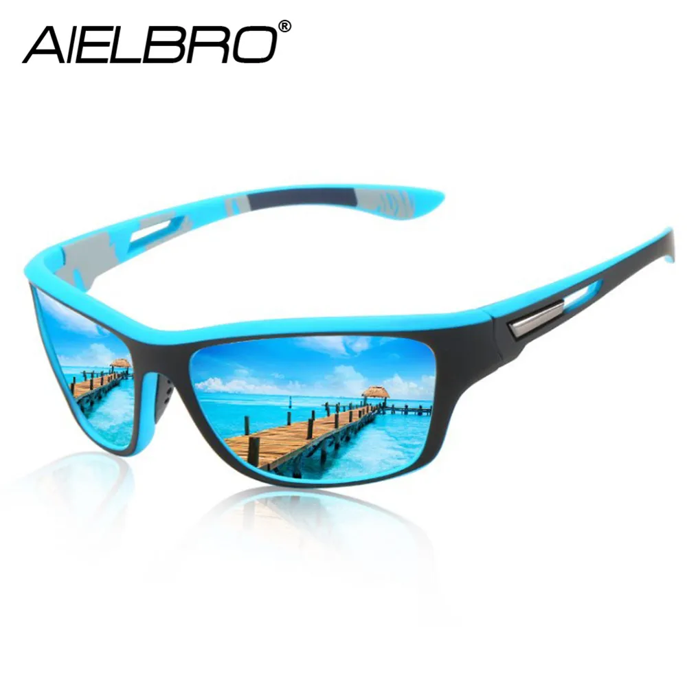 Солнцезащитные очки AIELBRO для мужчин поляризационные с защитой от ультрафиолета |