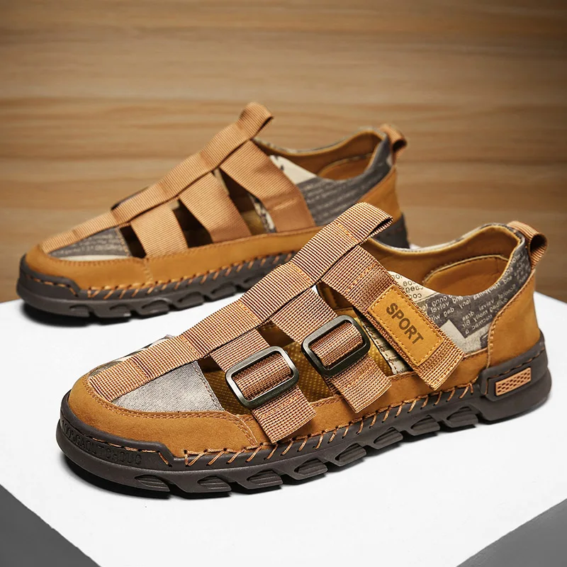 

New Breathable Mens Shoes Summer Casual Hiking Mens Sandals Slippers High Quality Men Sneakers Beach Shoes Zapatos Para Hombres