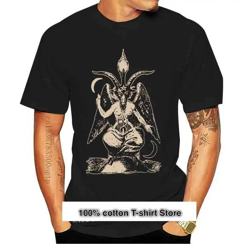 

Camiseta de BAPHOMET, ropa satánica, brujería, bruja, Horror, satanismo, ocultismo, S XL, camiseta humorística