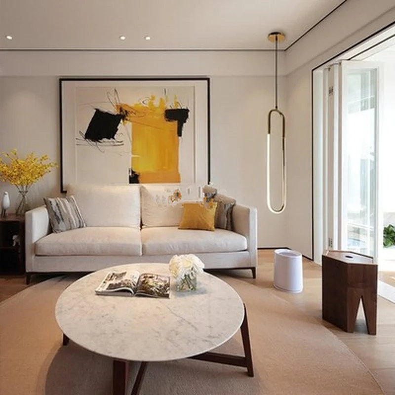 Современная энергосберегающая Подвесная лампа 220 В железная в стиле U золотые