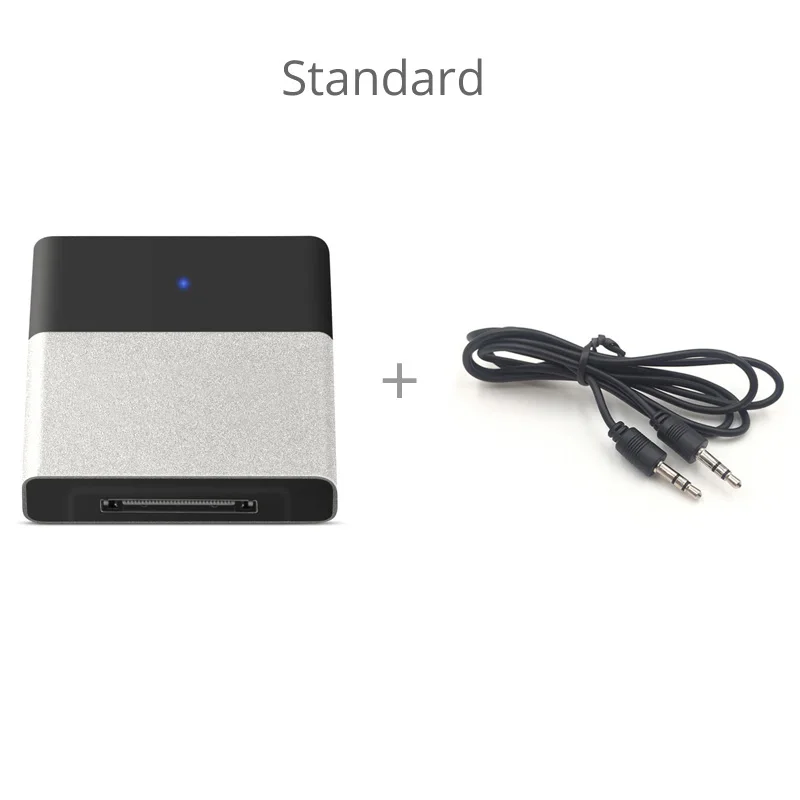 Standard Bluetooth адаптер aptX приемник передатчик 3,5 мм, AUX, разъем для наушников Bose спикер мотоциклов 30 pin музыкальная док-станция - Название цвета: Standard