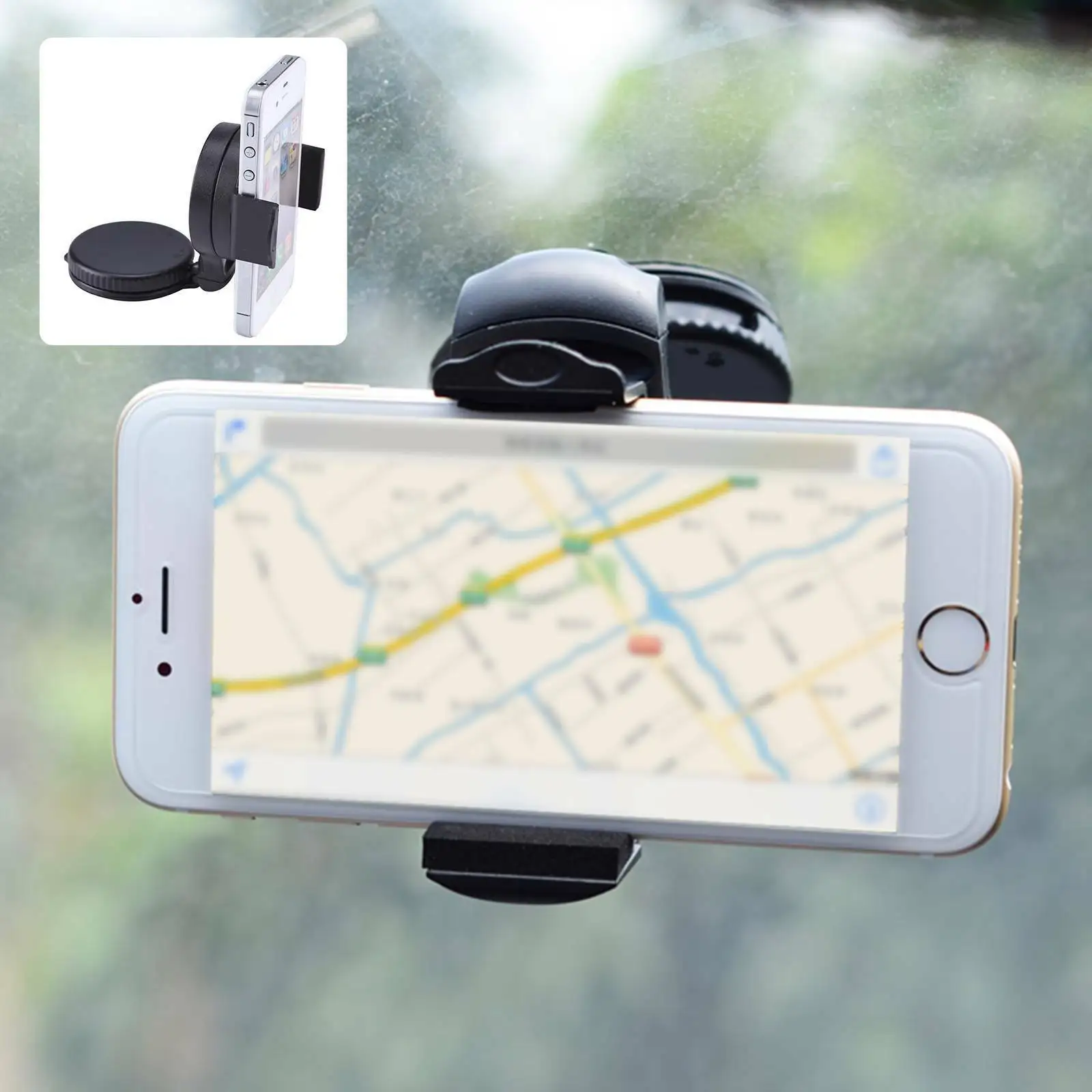 

360 Rotation in Car Windscreen Suction Mount Mobile Phone Holder Bracket Stand