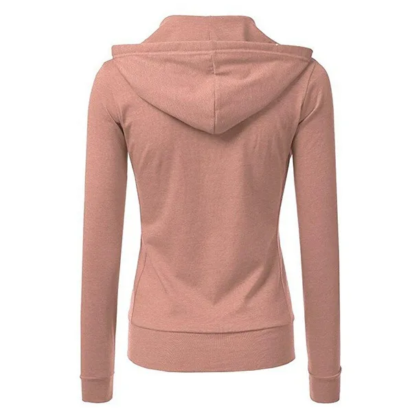 Женская куртка для бега с капюшоном отверстиями большого пальца йоги на молнии