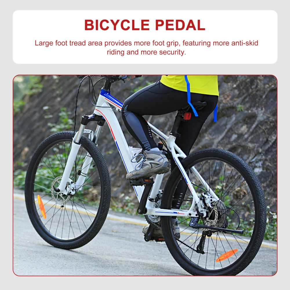 

1 Pair Mountain Bike Road Bike Pedal Non-Slip Bicycles Platform Flat Pedals