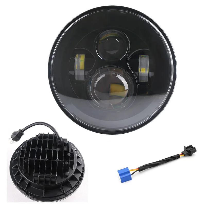 7 дюймов Круглая супер белый светодиодный головной светильник для 2014 2019 Street Glide