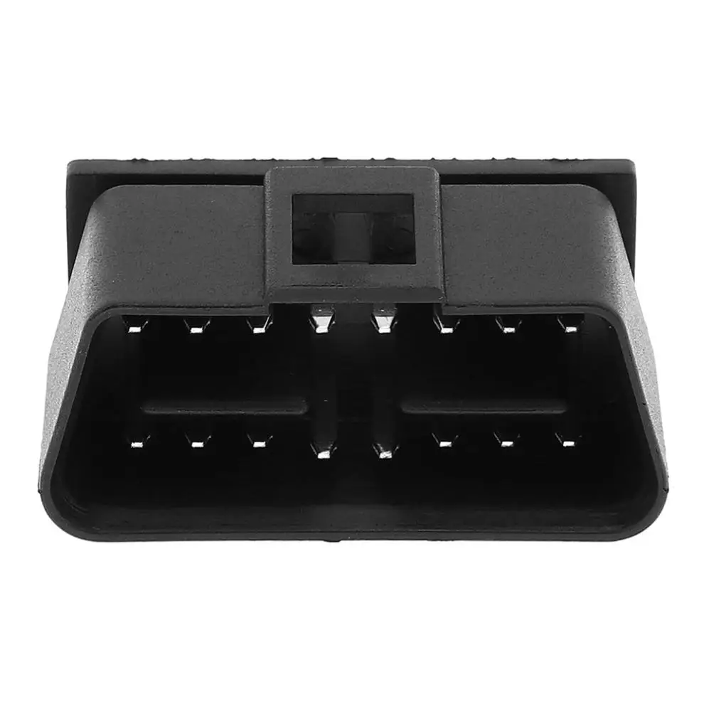 OBD II OBD2 24 в квадратное отверстие 16 pin Мужской Расширение Открытие кабель автомобильный диагностический интерфейс разъем адаптер
