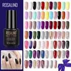 Гель-лак для ногтей полуперманентный гибридные Лаки ROSALIND, 7 мл, художественный Гель-лак для ногтей отмачиваемый, базовое и топовое покрытие