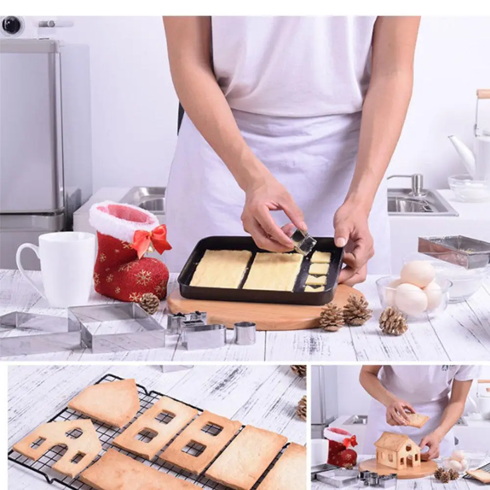 18 шт. кухонные формы для выпечки милые инструменты приготовления пряников и