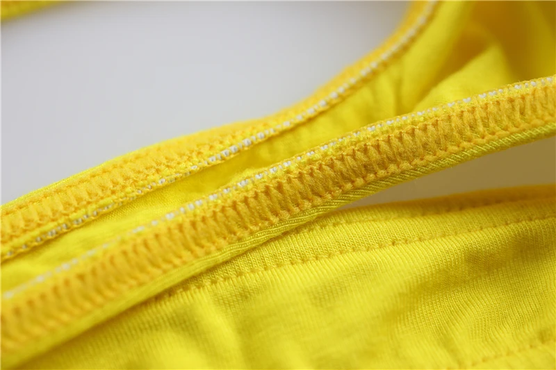 

AIIOU 6PCS/Lot Modal Thin Men Bikini Thong Underwear Briefs Gay Sissy Panties Low Waist Pouch Erotic Funny Briefs Mens Underwear