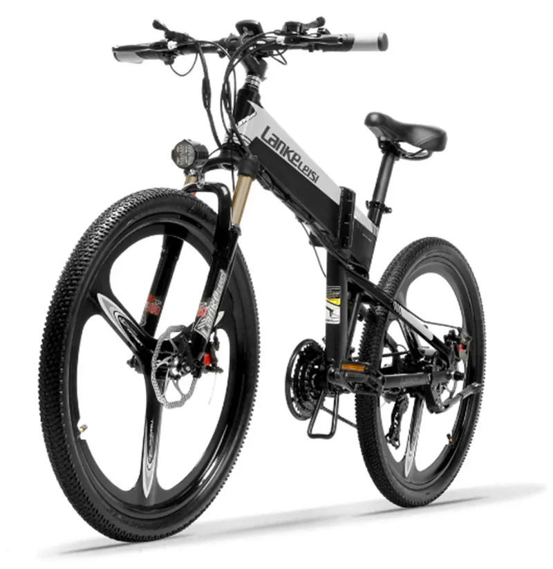 

Электронный складной горный велосипед XT600, 26 дюймов, 21 скорость, 400 Вт, Ач, батарея LG, 5-уровневый педаль, повышающий выносливость, без НАЛОГА