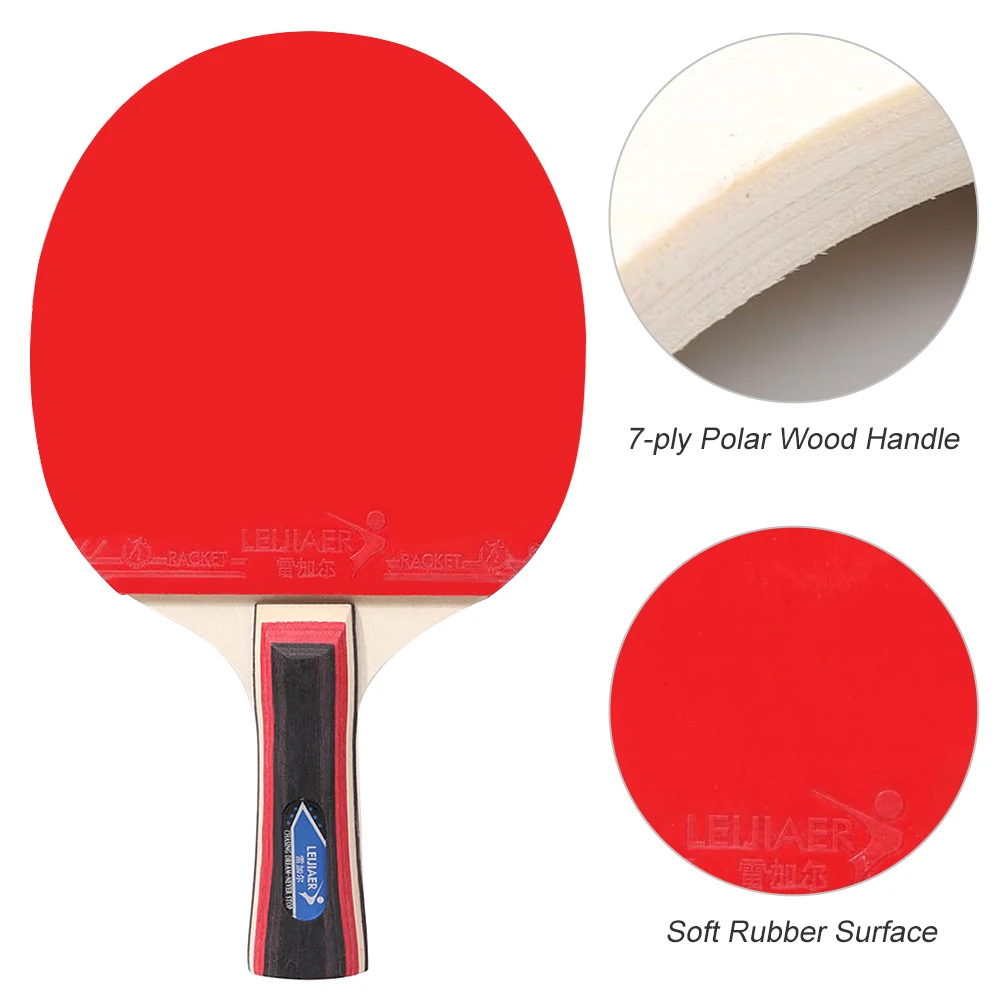 Ракетки для настольного тенниса с 3 мячиками пинг-понга | Спорт и развлечения