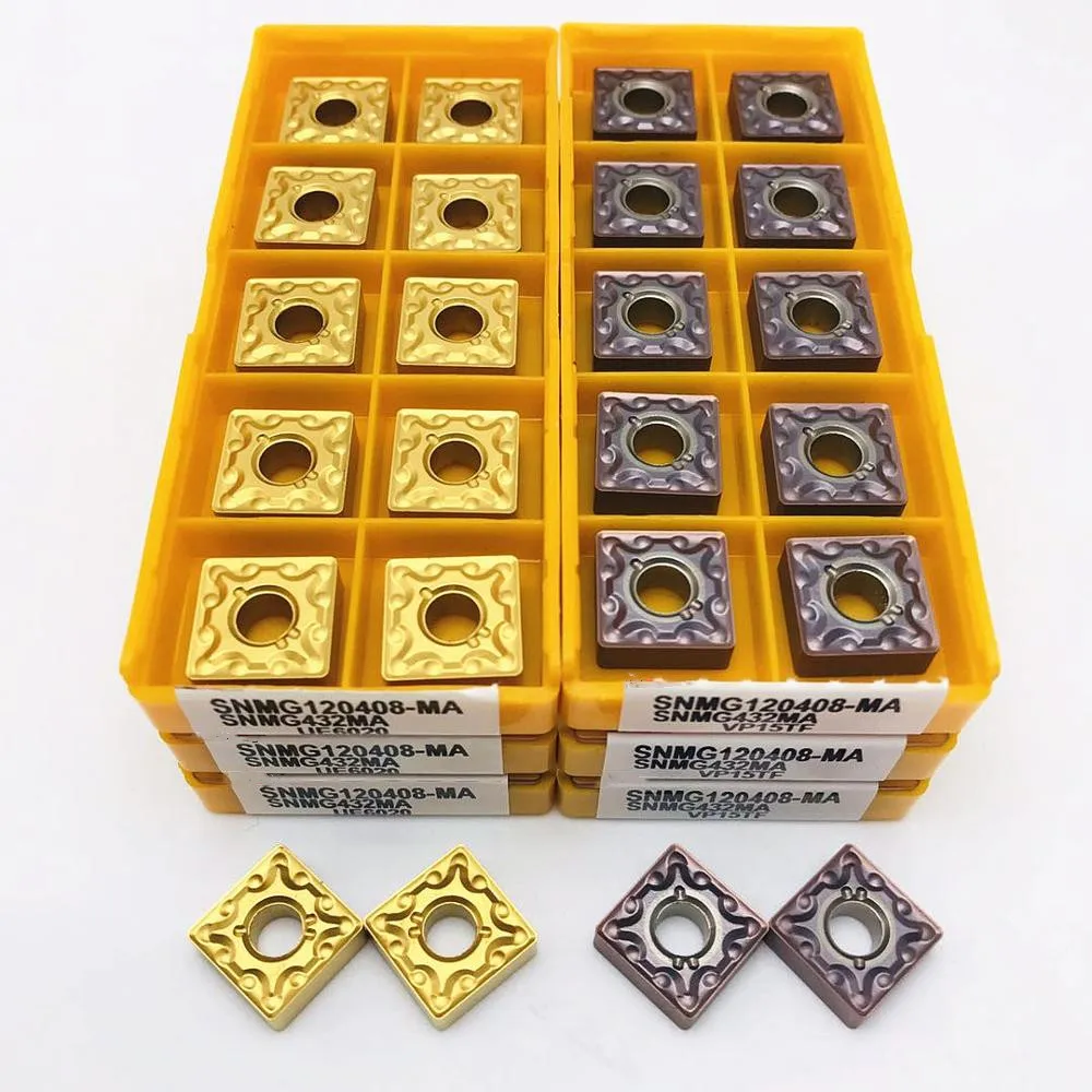 

Металлический токарный станок, твердосплавная втулка SNMG120408 SNMG120404 MA VP15TF UE6020 US735, детали для станков с ЧПУ