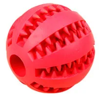 Pet Dog Toy Funny Interactive Elastic Ball Chew Teeth Cleaning Food Super Tough Rubber Durable Woven Bone Rope | Дом и сад