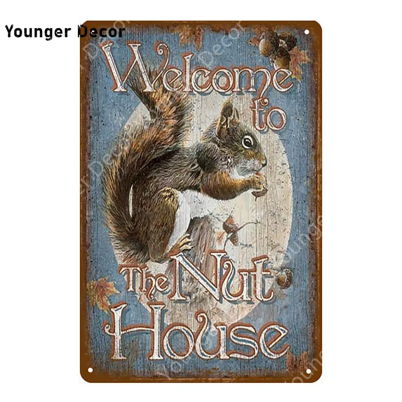 Домашние животные постер с изображением собаки металлические знаки Настенная