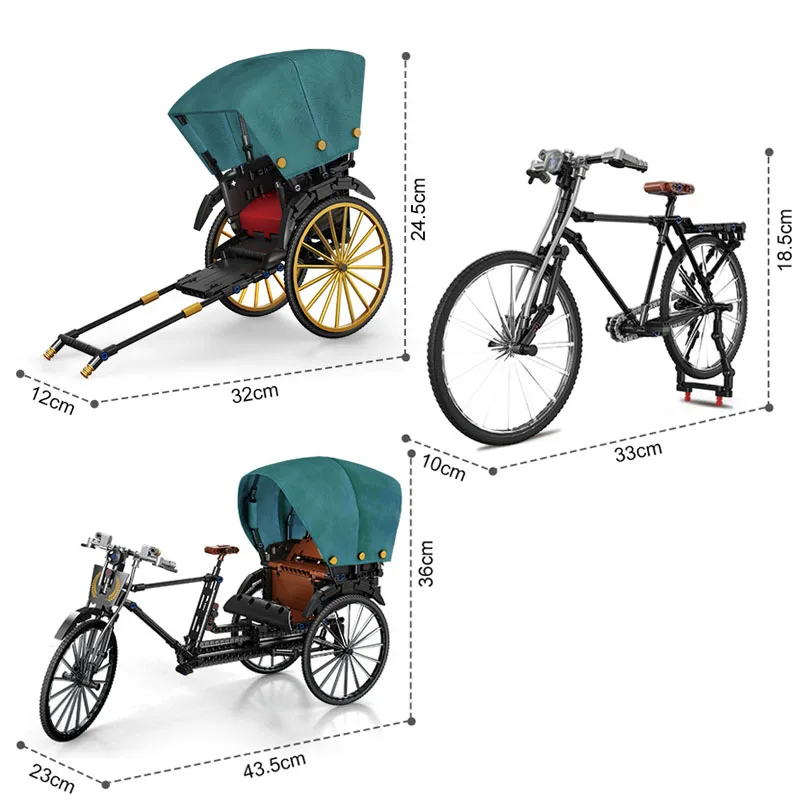 Конструктор для детского велосипеда ретро-трехколесный велосипед | Игрушки и