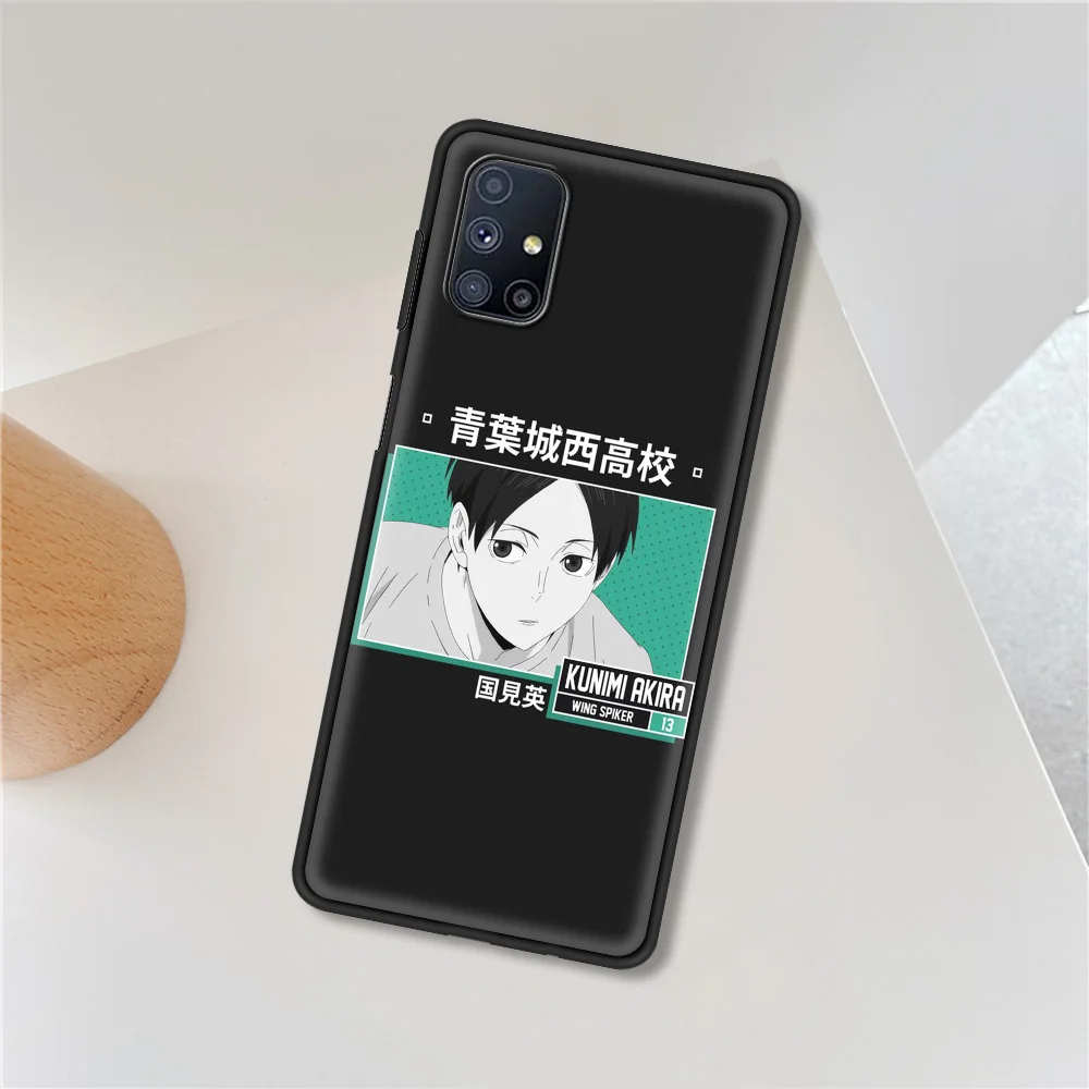 

Anime Volleyball Haikyuu Luxury Soft Cover for Samsung Galaxy M11 M21 M30S M31 M31S M51 A7 A9 2018 Smartphone Accessories Case