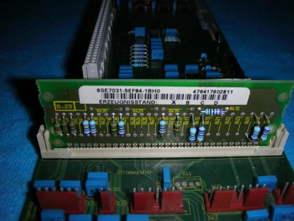 

1PC USED SIEMENS 6SE7031-2HF84-1BG0+6SE7031-5EF84-1BH0