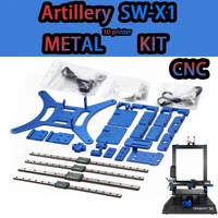 3d printer artillery sidewinder sw x1 metal aluminum plate upgrade blv kit includes 4pc guide rail