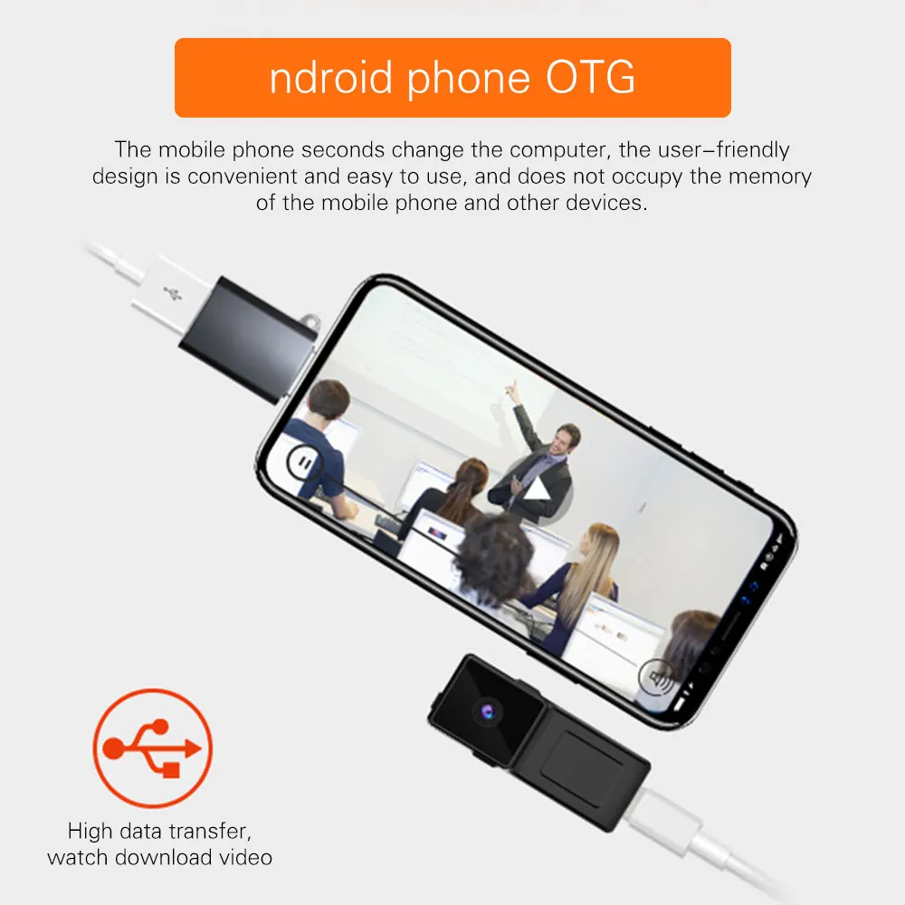 Мини HD 1080 P камера многофункциональная Премиум ночного видения прозрачная Запись