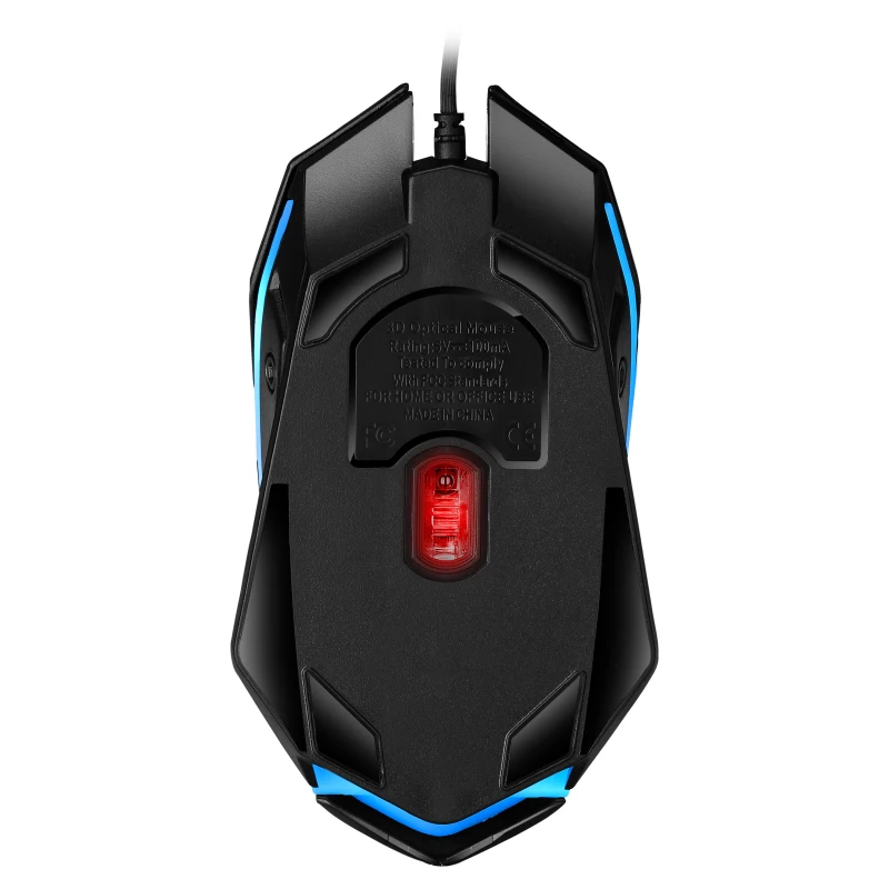 S1 Gaming Luminous Wired Mouse USB Wired Desktop Laptop Cool Glowing Computer Game Mouse images - 6