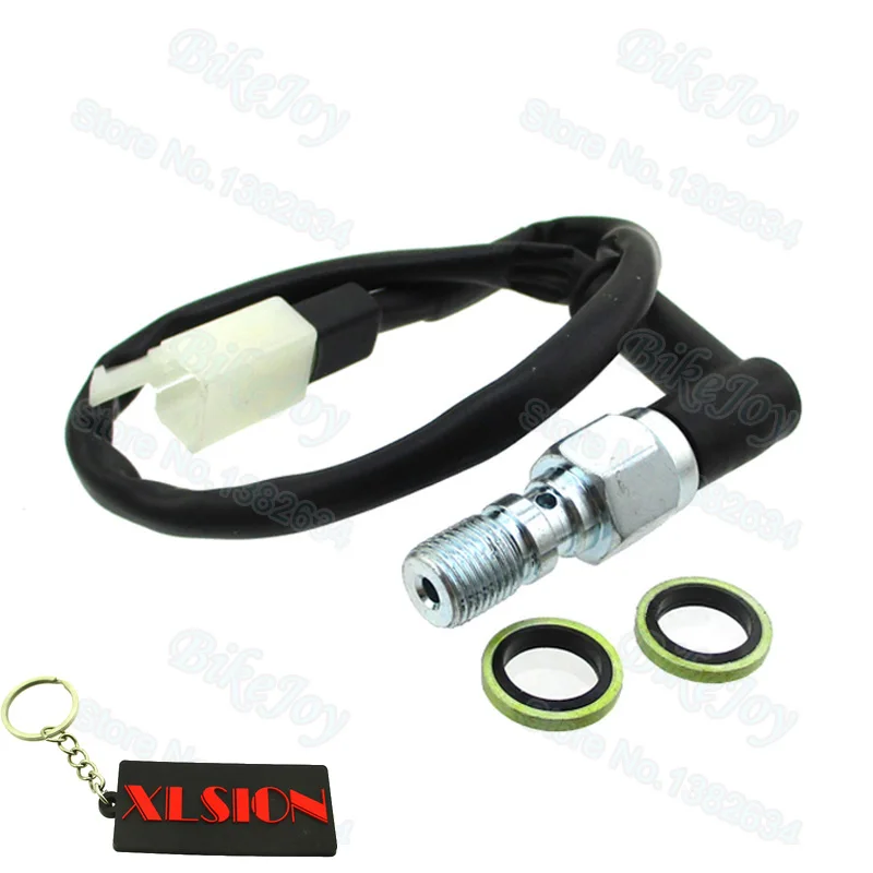 Мотоцикл гидравлические тормоза светильник переключатель болт банджо M10x1.0mm для