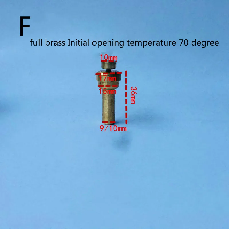 replacement cartridge for Air compressors thermostatic valve brass opening temperature 60/70 degree | Обустройство дома