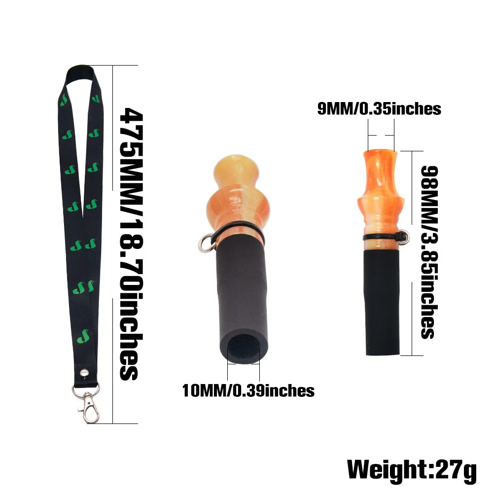 RopeStrap Hookah Mouthpieces Acrylic &amp Silicone 98mm/0.35Inch Shisha Mouth Tip For Hose Chicha Narguile Pipe Accessories |