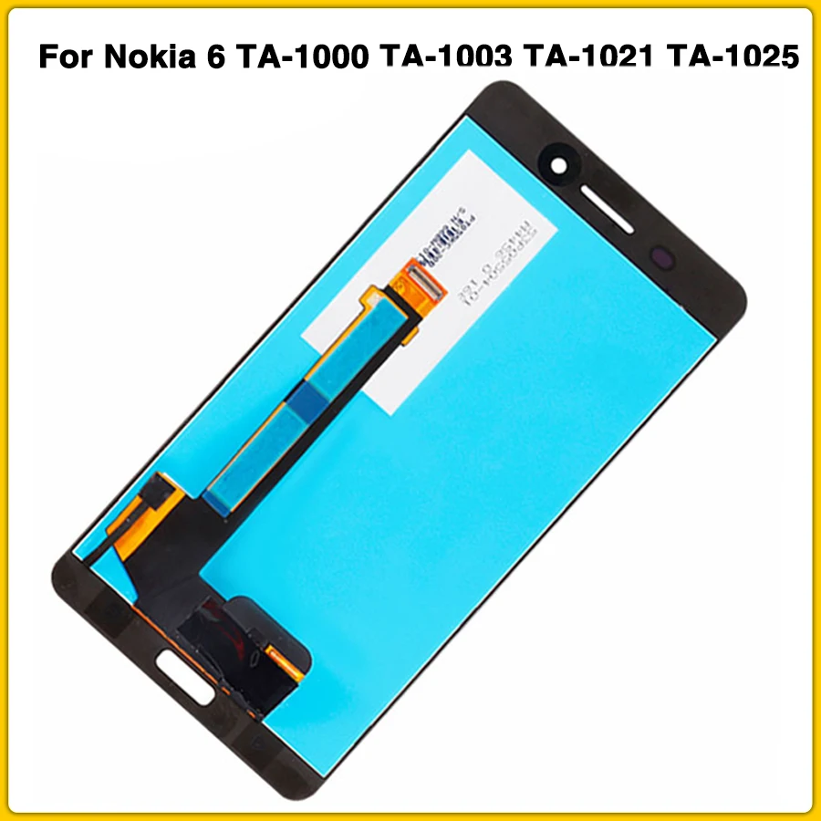 Новая сенсорная ЖК панель N6 для Nokia 6 TA 1000 1003 1021 1025 1033 1039 дисплей кодирующий