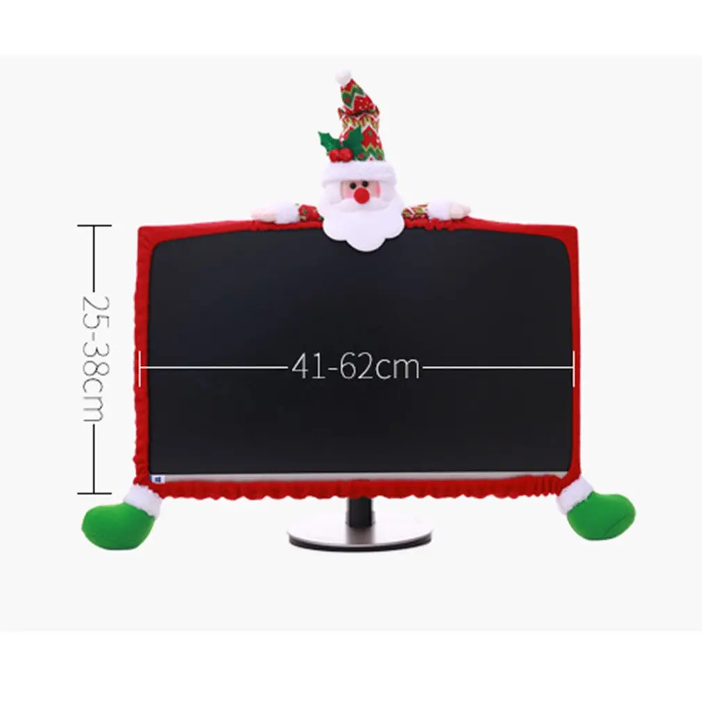 Счастливые рождественские компьютерные пыленепроницаемые Чехлы 3D мультфильм