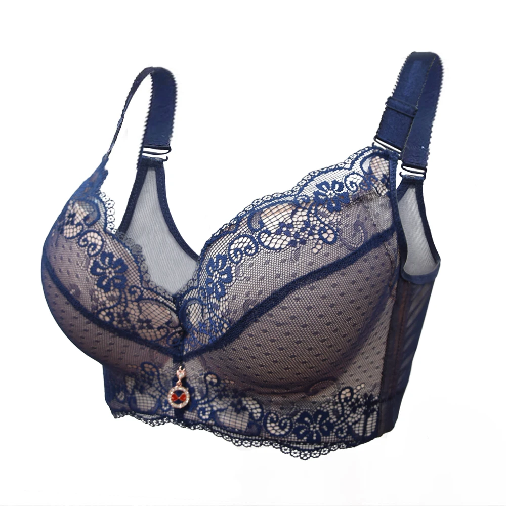 FallSweet 30 pcs / lot ! Wholesale Sexy Push Up Bras for Women Plus Size Lingeire Lace Padded Underwear Add Two Cup Brassiere