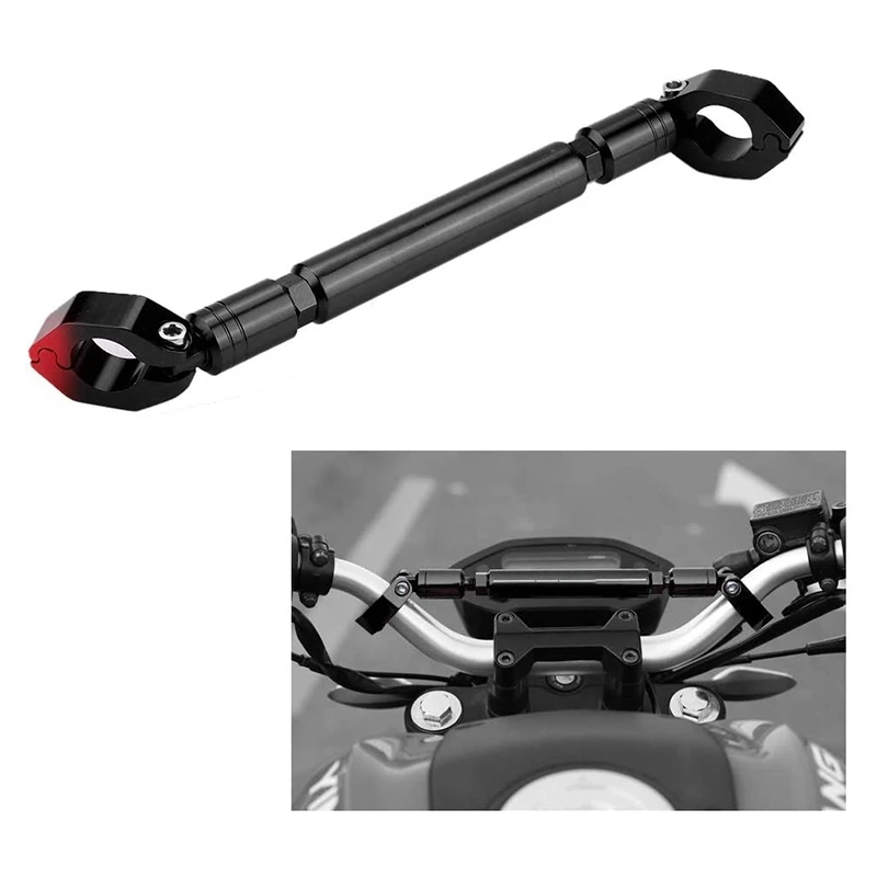 

Motorcycle Balance Bar, Universal 22mm Aluminum Alloy Cross Bar Handlebar Motorbike Reinforce Lever Accessories